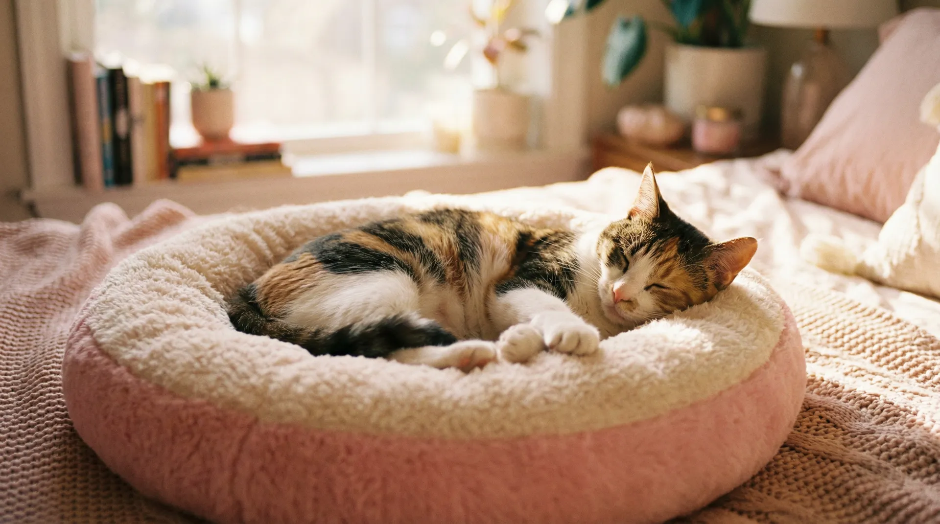 三花猫安静入睡 - 理论电影